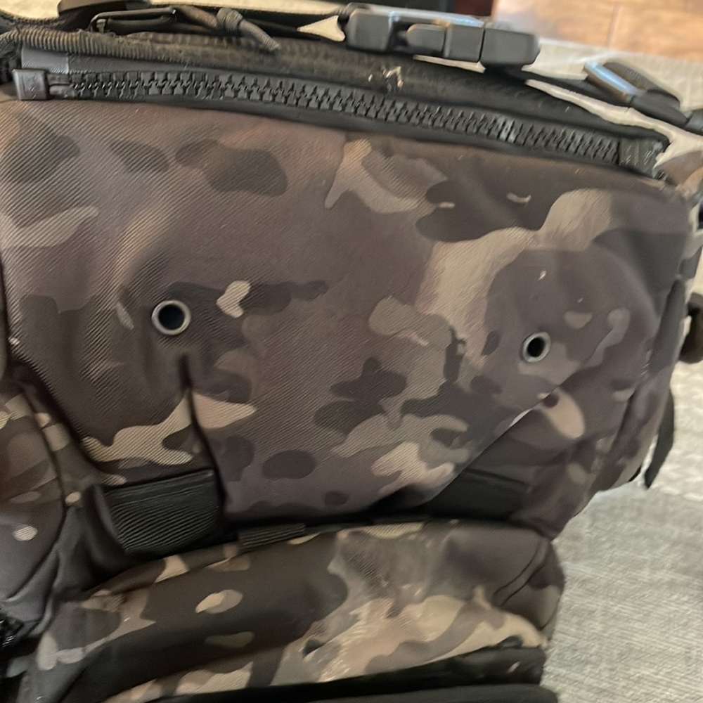 Tactical Camo Backpack – Black Camo - Picture 6 of 8